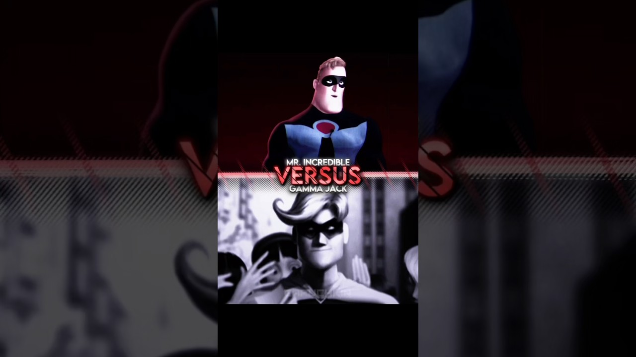 Mr. Incredible Vs Gamma Jack #1vs1 #theincredibles #mrincredible #gammajack #fyp #foryou