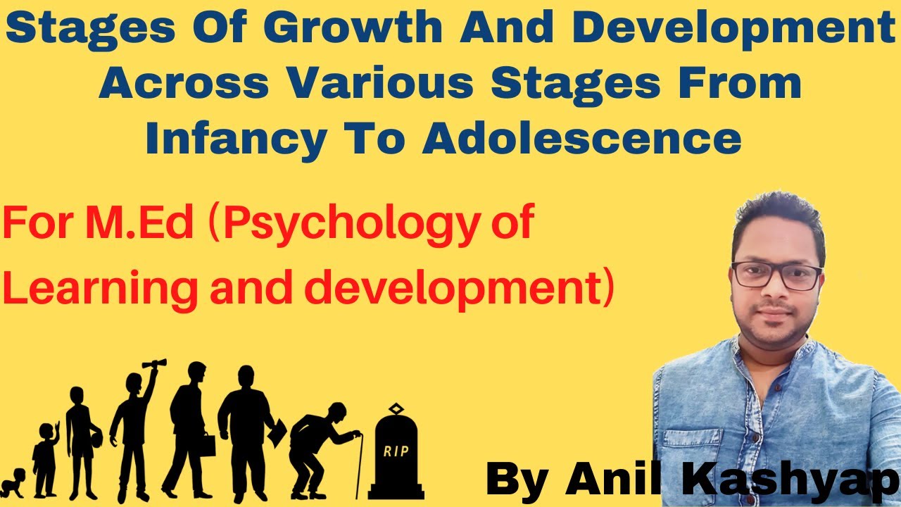 Stages Of Growth And Development from Infancy To Adolescence |Psychology of Learning and development