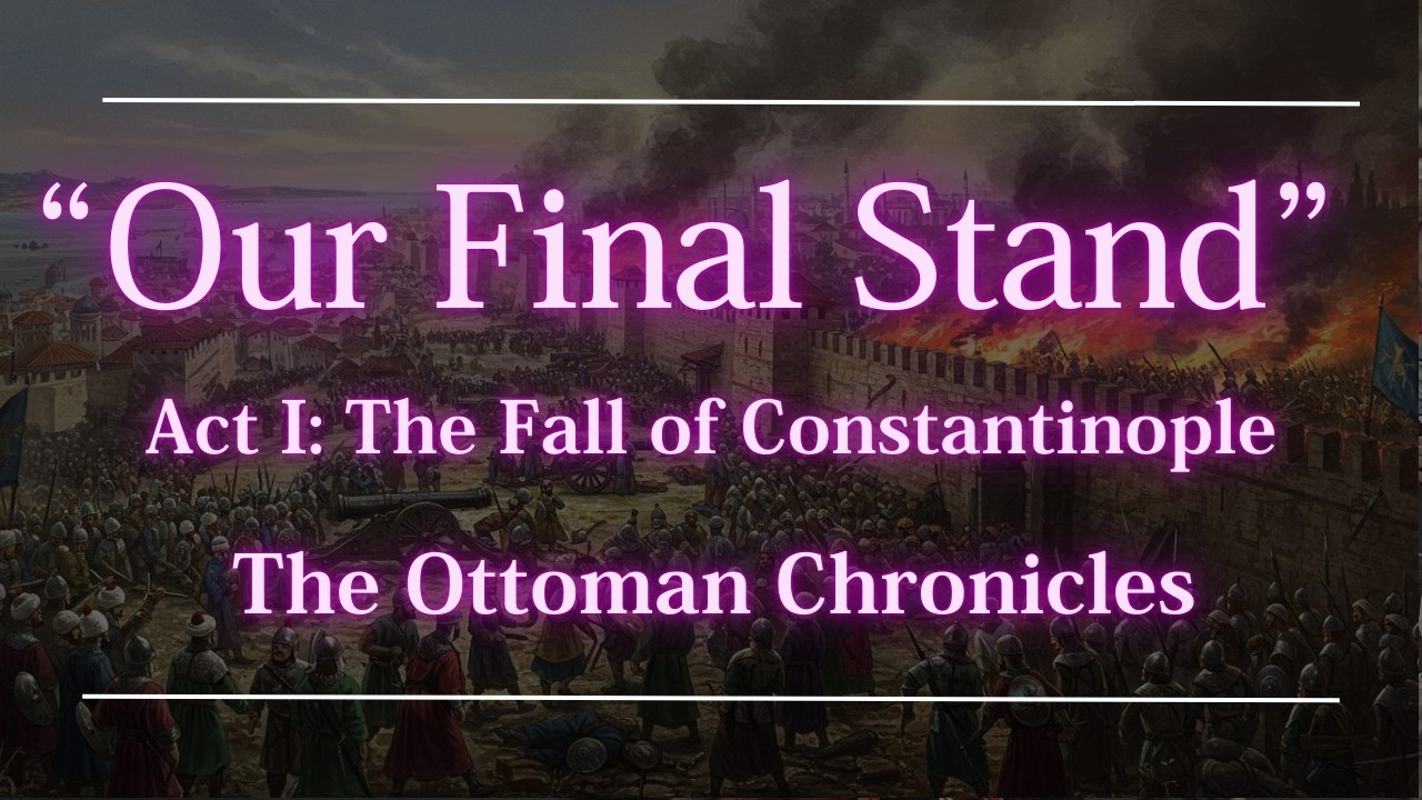Act I: The Fall of Constantinople 1453 — ‘Our Final Stand’ | The Ottoman Chronicles (Lyric Video)
