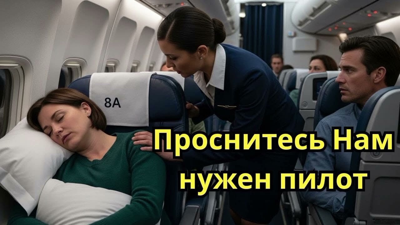 Она спала в кресле 8A — когда капитан спросил, есть ли на борту боевые пилоты