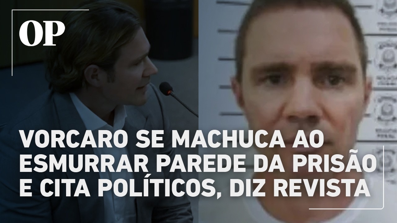 Vorcaro se machuca ao esmurrar parede da prisão e cita políticos, diz revista