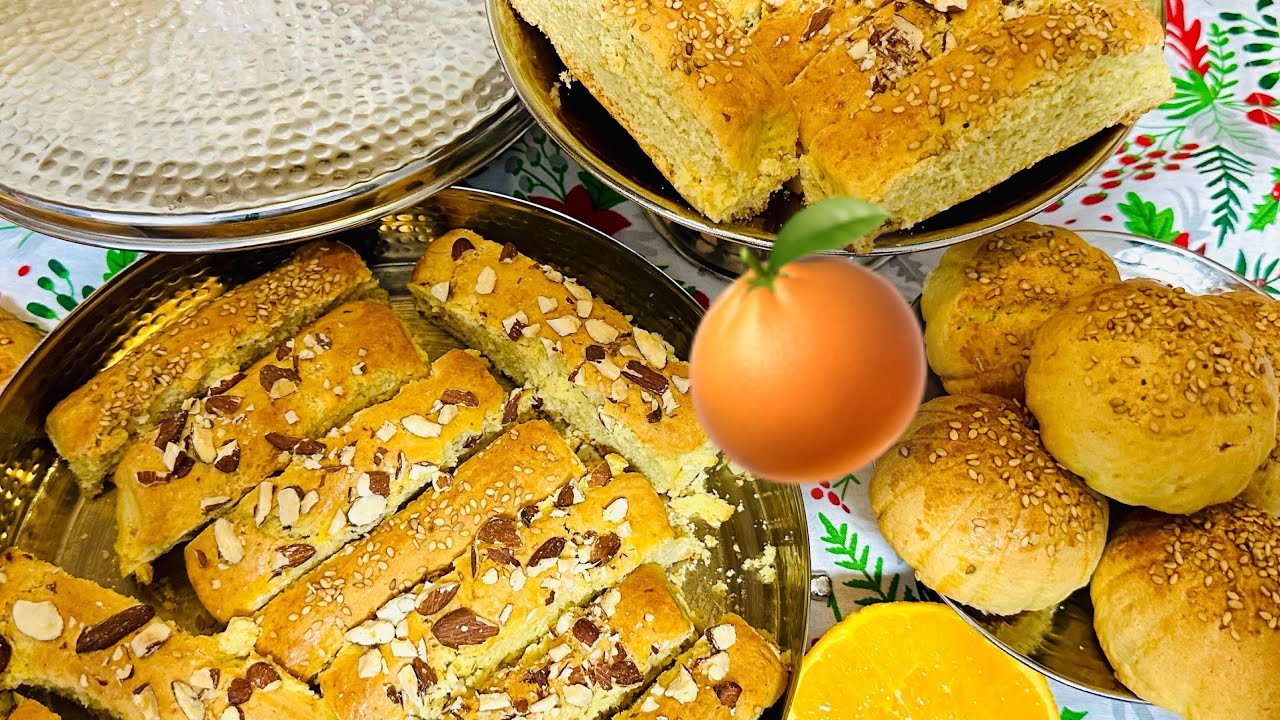 بشكوطو زمني تونسي بالبرتقال 🍊ما غير ماكينة 😋من أسهل الحلويات التقليدية وزيد هشوش يذوب في الفم