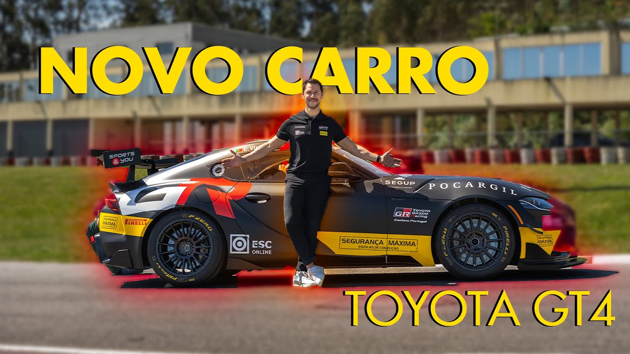 MEU NOVO CARRO PARA COMPETIR - TOYOTA GT4