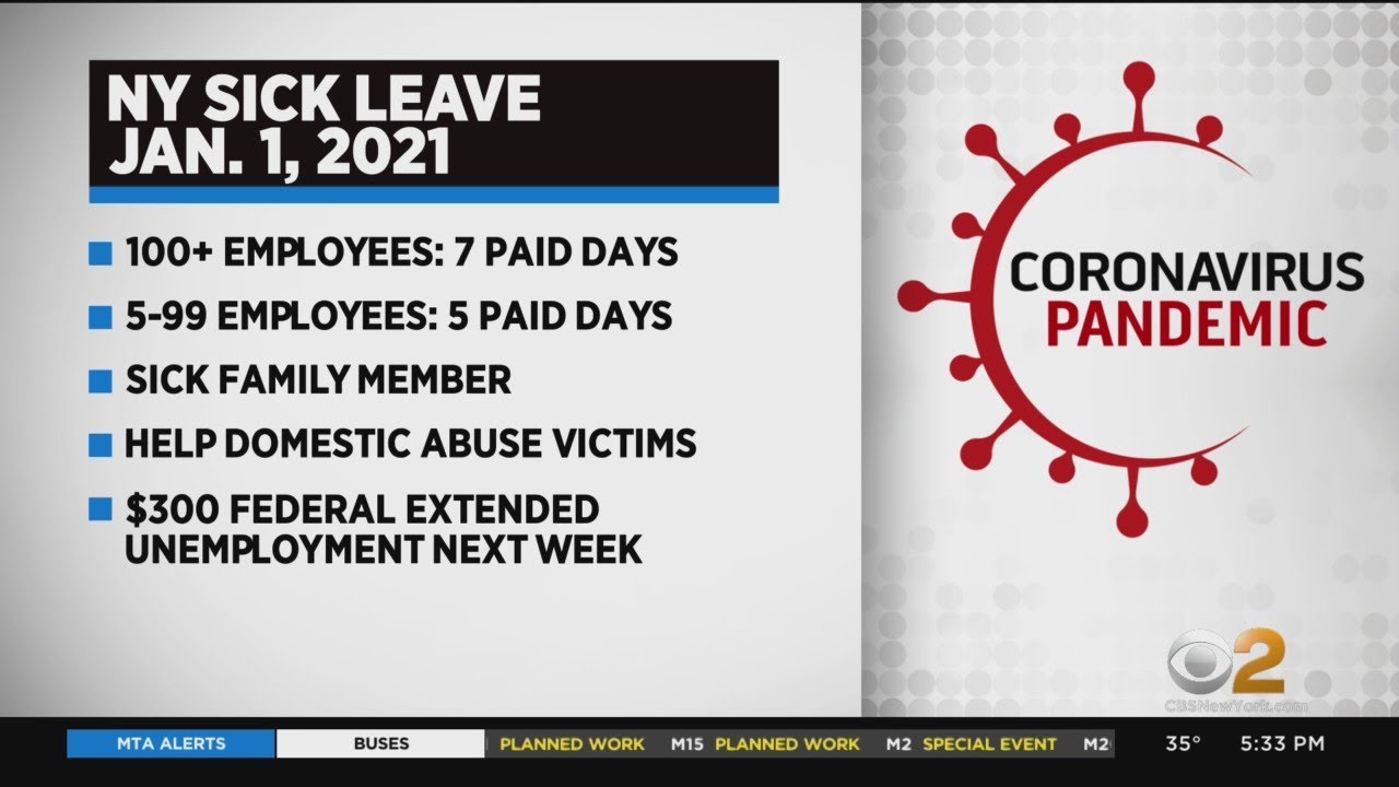 New Paid Sick Leave Benefits Begin Friday For New Yorkers