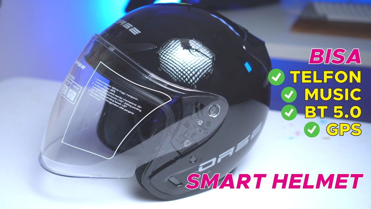 Sekarang Helm udah Smart ada Speaker & Bisa GPS! Review OASE Rider