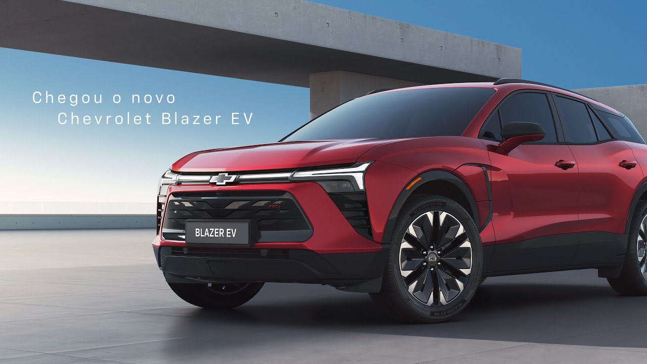 Novo Chevrolet Blazer. Além de tudo, elétrico