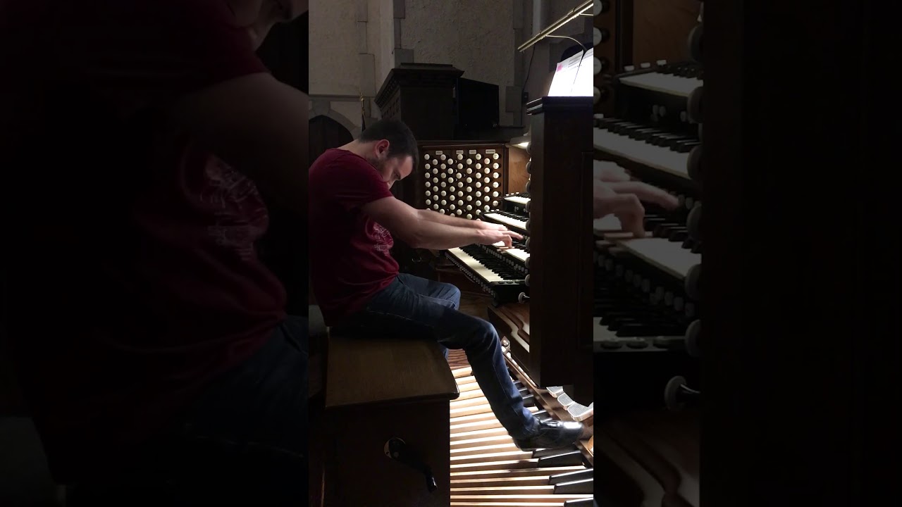 John Weaver Toccata - Justin Maxey, organ