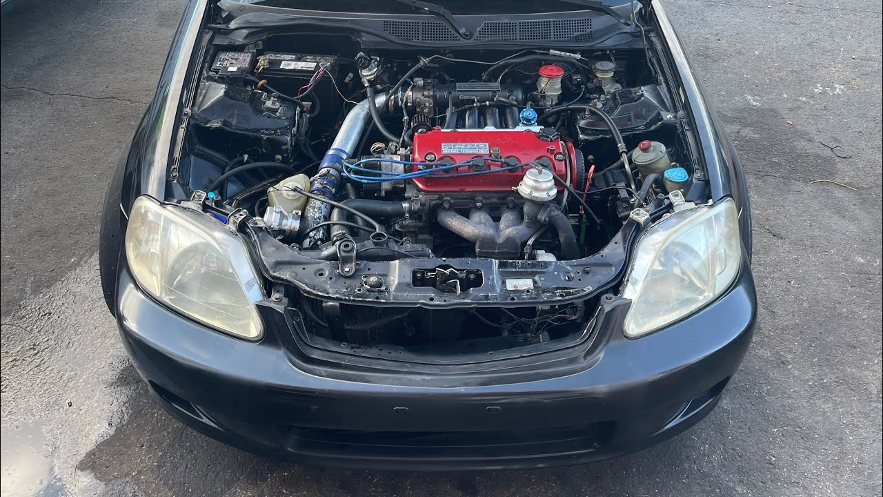 Replacing A Head Gasket And Doing Pulls In A Built 397HP D16Y8 Civic EK