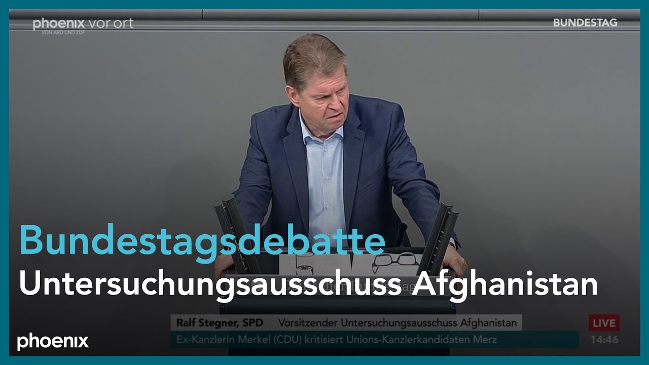 Bundestagsdebatte zum Untersuchungsausschuss Afghanistan am 30.01.25
