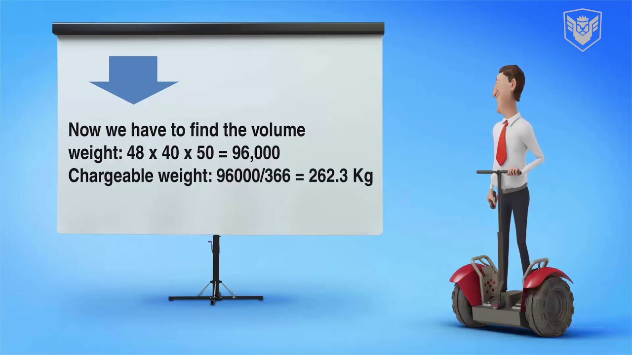 Air freight // Chargeable weight concept