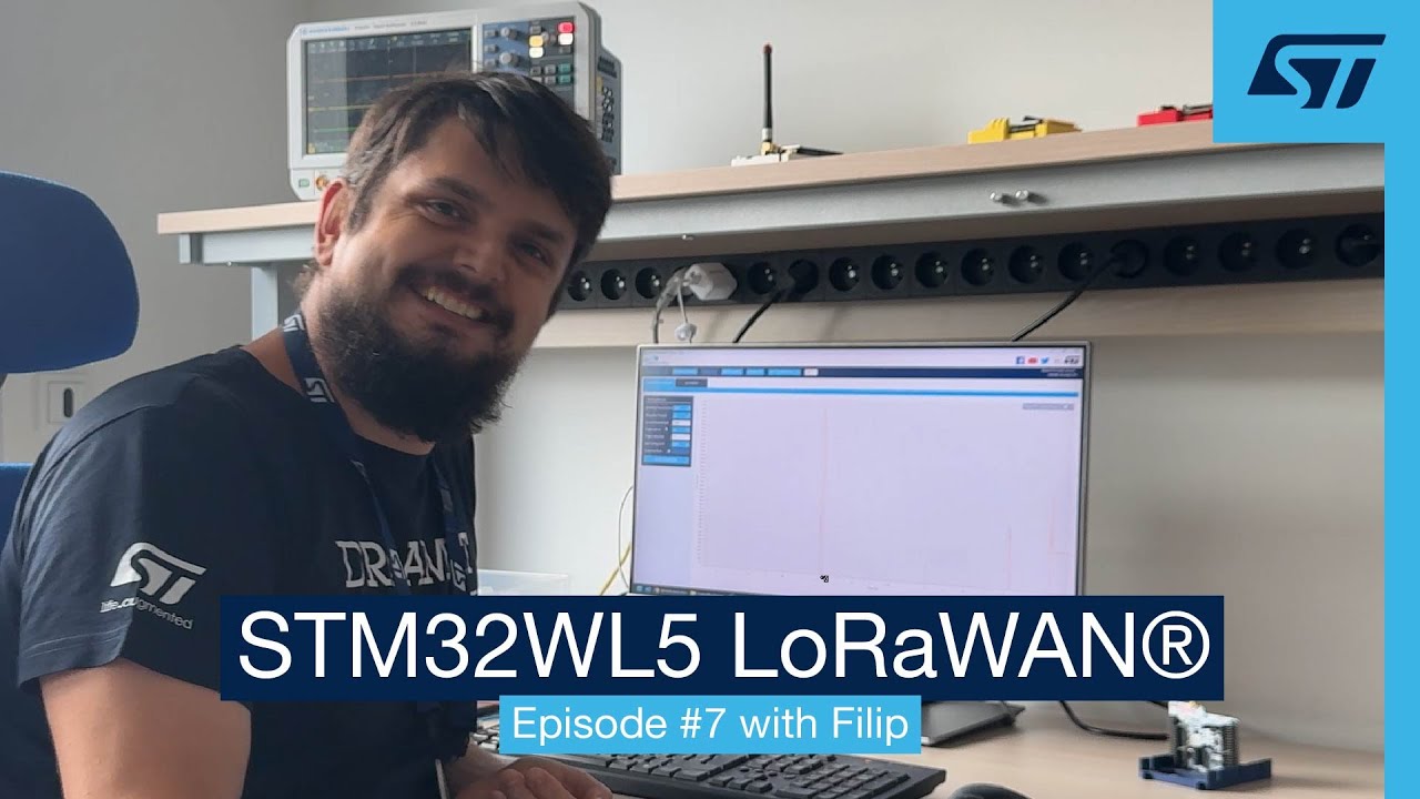 Discover STM32WL5 LoRaWAN with our STM32 expert