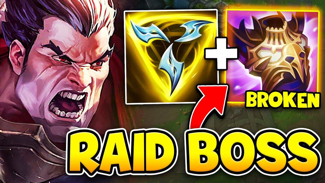 STOP BUILDING DARIUS INCORRECTLY! THIS ITEM IS 100% BROKEN! (CONVERT HP TO AD)