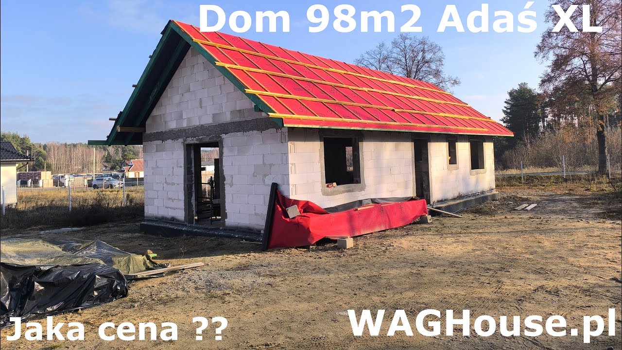 Dwa domy na sprzedaż 98m2 z działką i mediami | Adaś XL 98m2 | Jaka cena ??