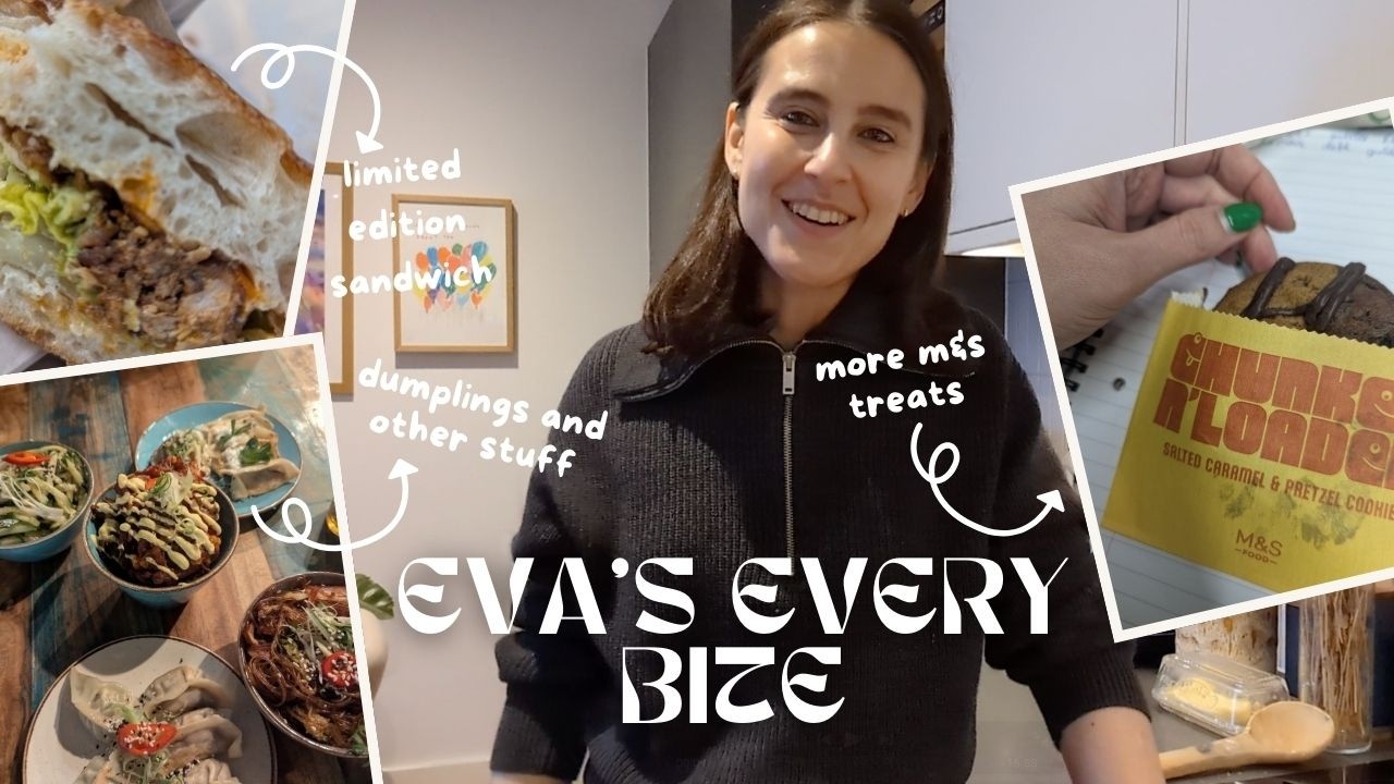 Weekly vlog | Lazy dinners, a great sandwich collab, spring's here!