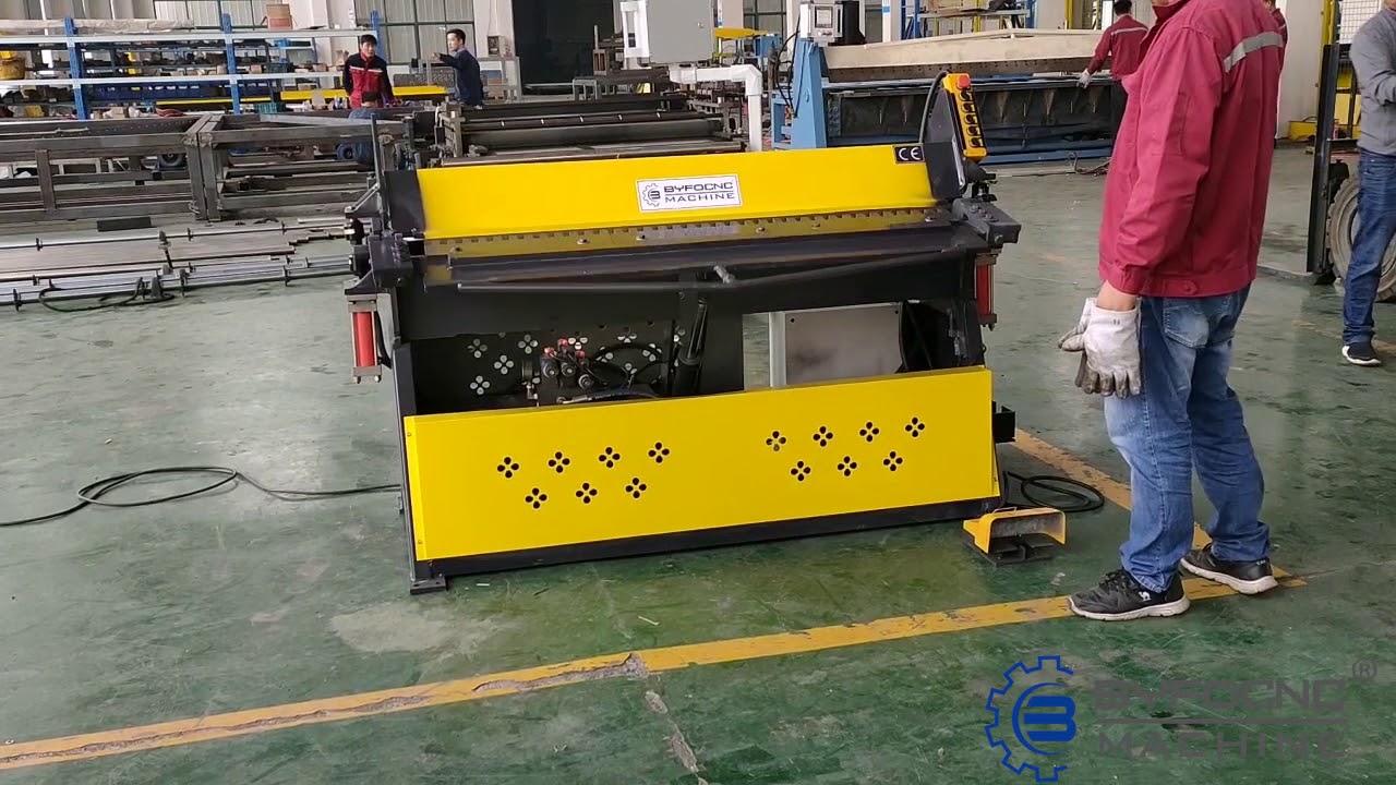BYFO Hydraulic TDF Folding Machine/Small Sheet Metal Hydraulic Bending Machine