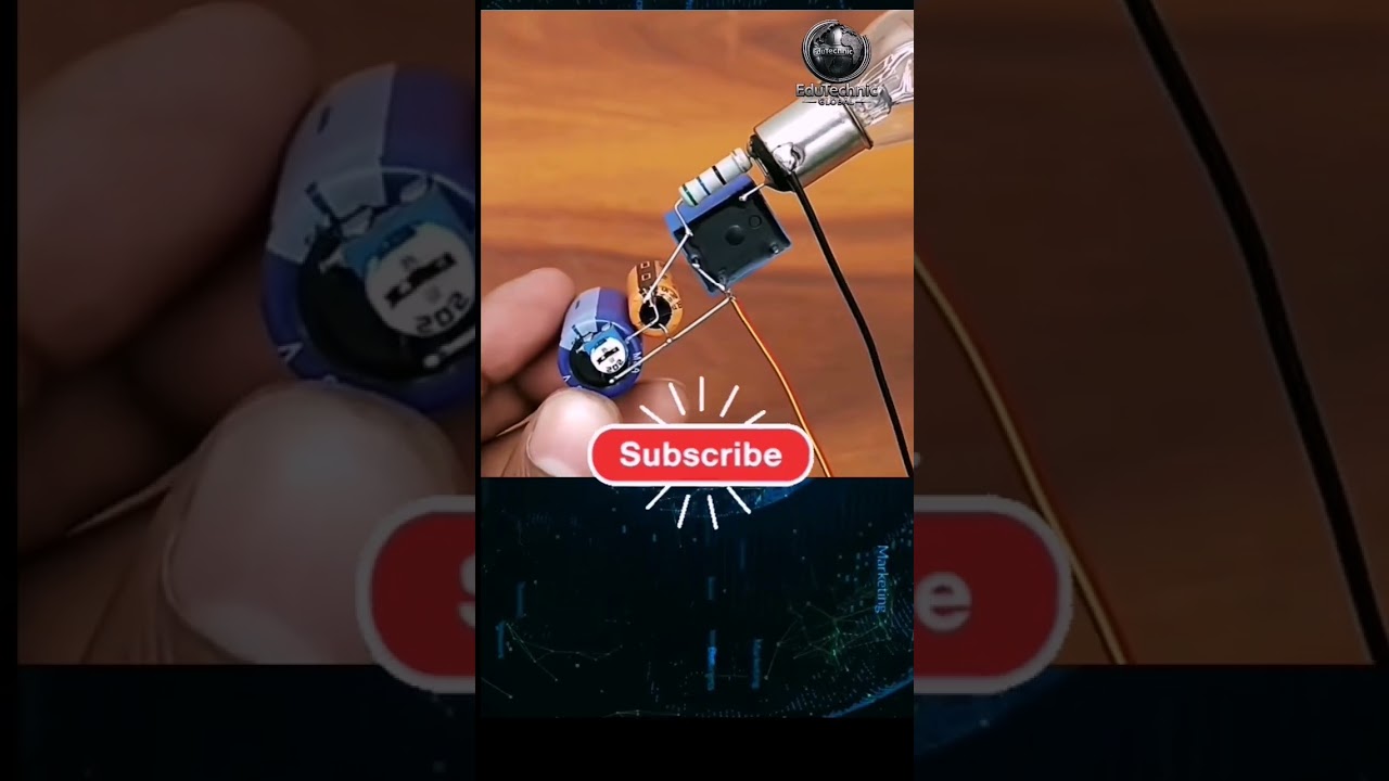 DIY Electronic Lamp Blinker| Easy Mini Project (Car Indicator Style) #automobile #electronic