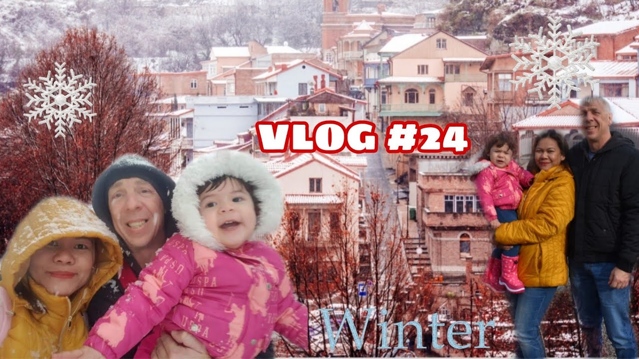 Tbilisi, Georgia Short Trip | My 1st Snow Experience | LIFE AS 3