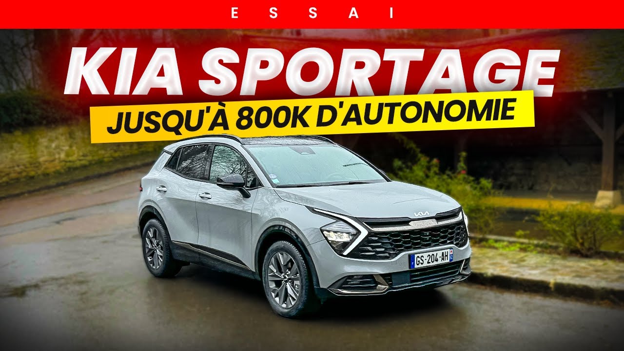 Essai KIA Sportage Hybride : le bon CHOIX ?