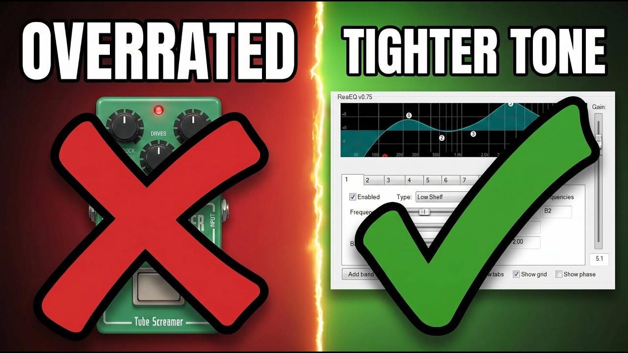 The Pre-Amp EQ Trick That Beats a Tube Screamer for Metal Guitar Tone