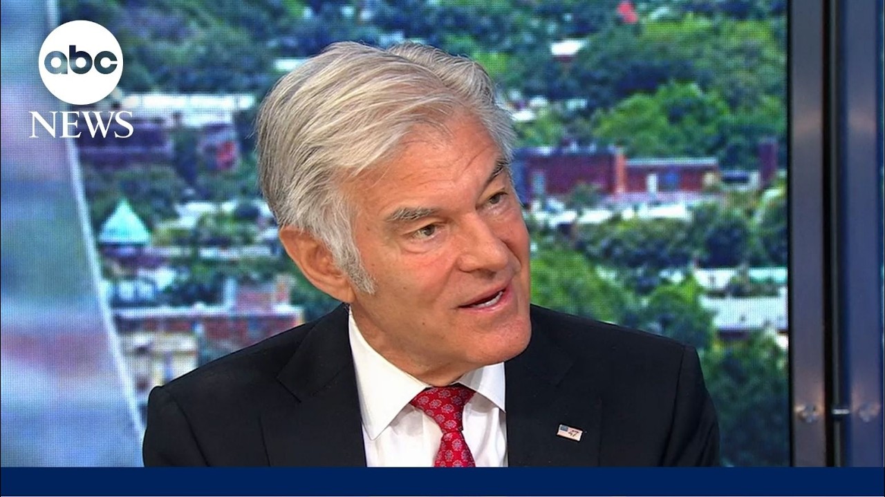 Доктор Оз о смерти сенатора Линдси Грэма и здоровье сенатора Митча Макконнелла