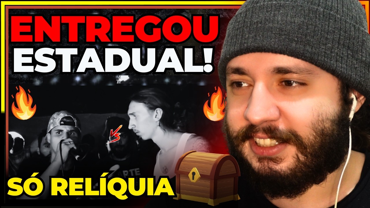 Sid Vs Alves - FINAL Eliminatória Duelo Nacional 2016 | SÓ RELIQUIA | REACT BAUEB