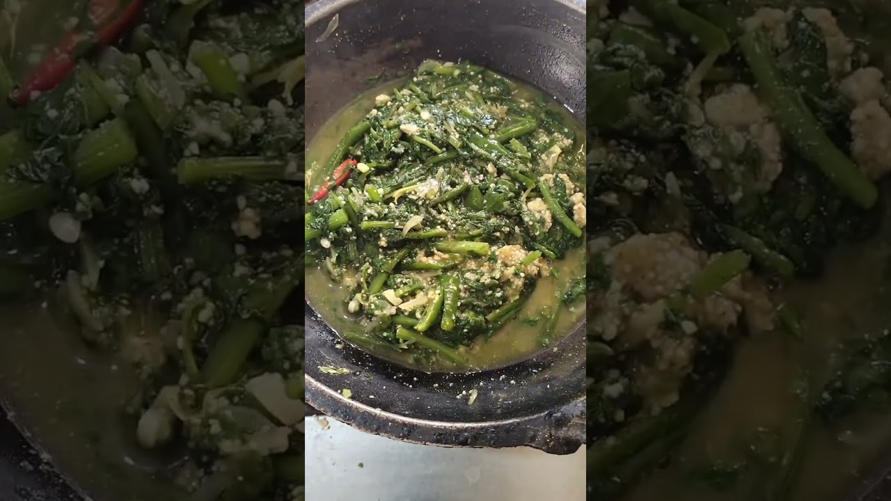 মাসকালাইয়ের ডাল দিয়ে পালং শাকের ঘন্ট