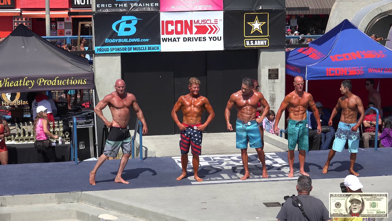 Physique Masters Over 45 Final @ Muscle  Beach Memorial Day 4K