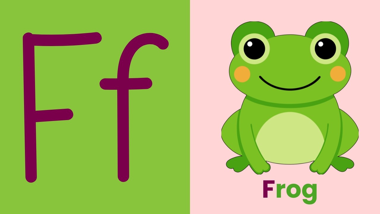 Learn Letter F | Letter F Phonics Sound & Song for Kids | ABC Learning for Preschool & Kindergarten