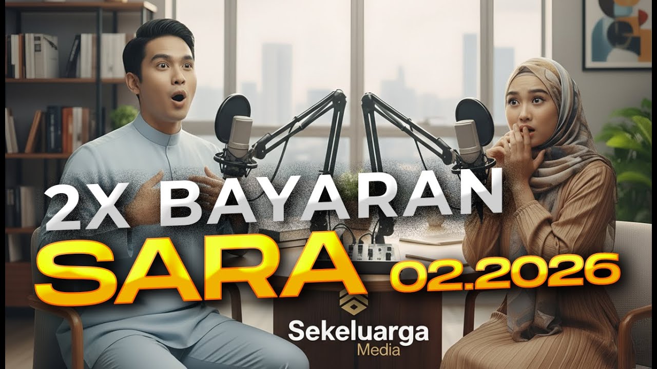 RASMI: 2 Kali Bayaran SARA Bulan Februari! 💰 RM100 SARA Penghargaan Untuk Semua 18 Tahun Ke Atas
