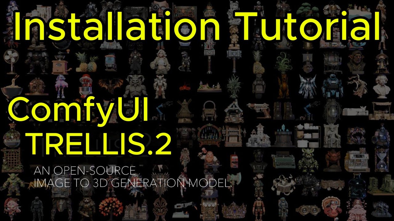 ComfyUI Trellis 2 &ndash; Clean Step-by-Step Installation for Beginners | Low VRAM mode update (8GB)