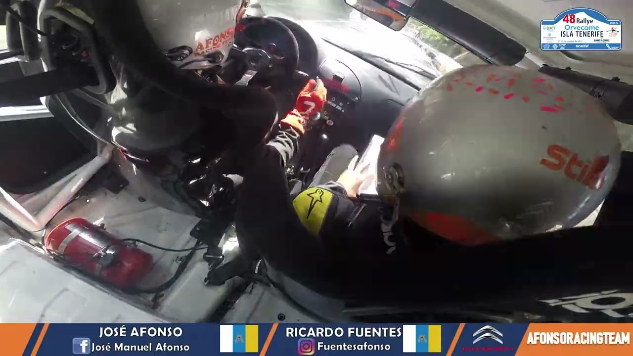 Onboard TC 6 Icod Alto - La Guancha. 48 Rally Isla de Tenerife 2022. AfonsoRacingTeam