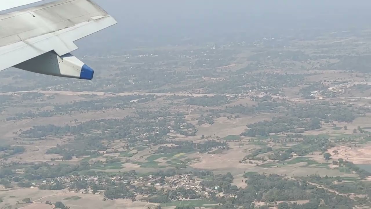 Landing At Deoghar Jharkhand Airport #bababaidyanathjyotirlinga #travel #airport#plane 