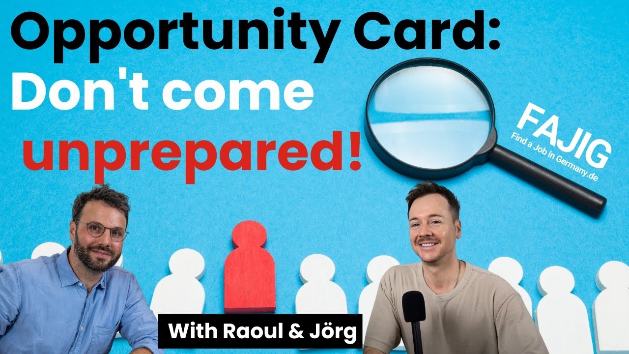 Why you should NOT risk coming to Germany on an Opportunity Card unprepared ⚠️