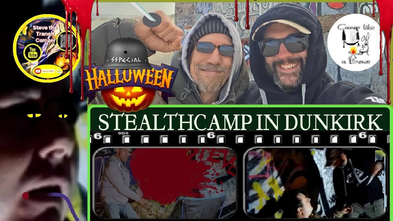 Hunker Down in a Bunker - Camping in Dunkirk