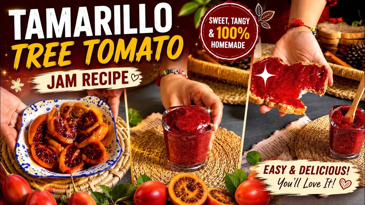 How to Make Tamarillo Tree Tomato Jam 🍅 | Easy Homemade Recipe!