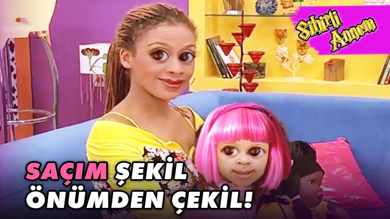 Eda, Toprak ve Mercimek Sa&ccedil;larını Yaptı! - Sihirli Annem 75. B&ouml;l&uuml;m