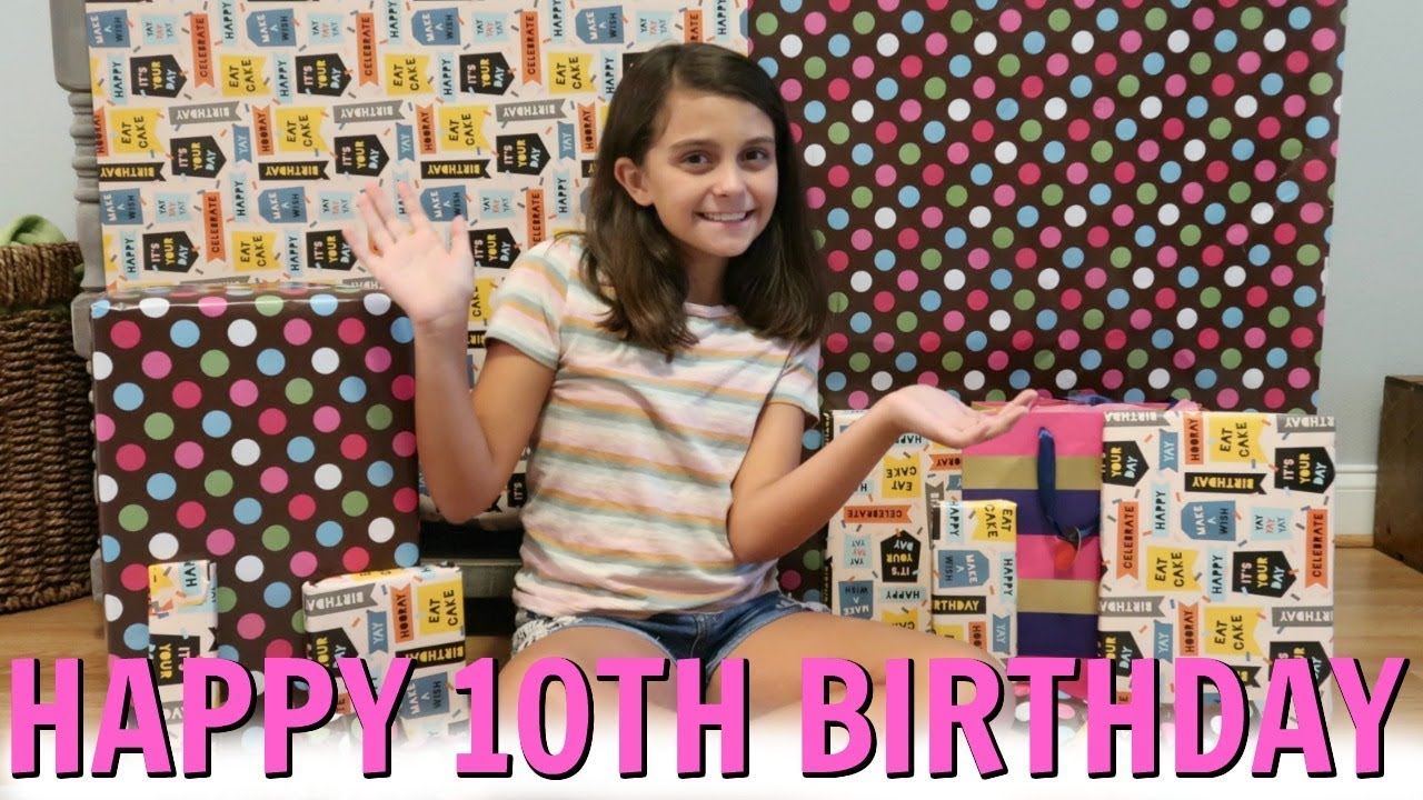 ELLIE'S 10th BIRTHDAY CELEBRATION! 24 HOURS OF MY BIRTHDAY CHALLENGE!