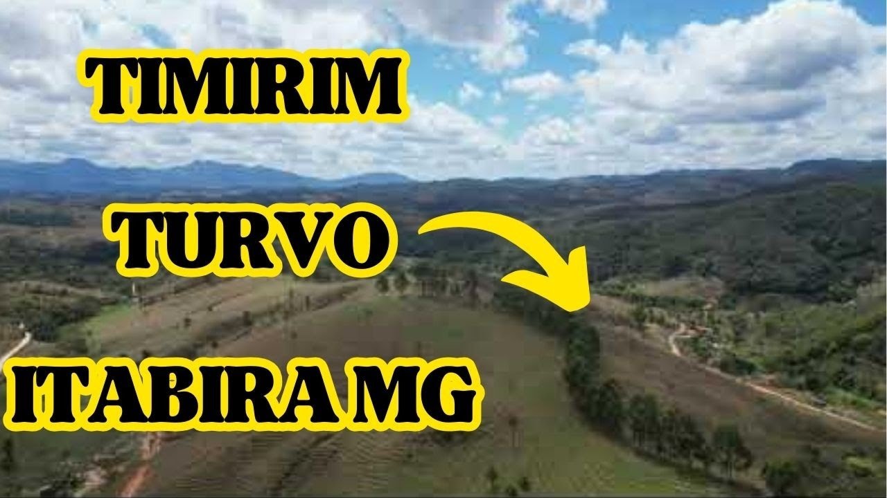 Lindas Imagens Aéreas De Timirim Turvo Em Itabira, Minas Gerais