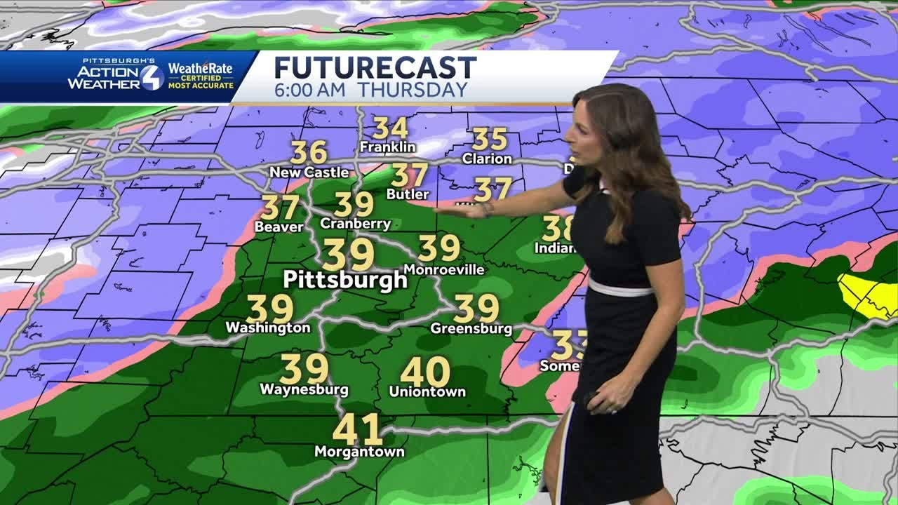 Impact Day on Thanksgiving, Rain and Snow