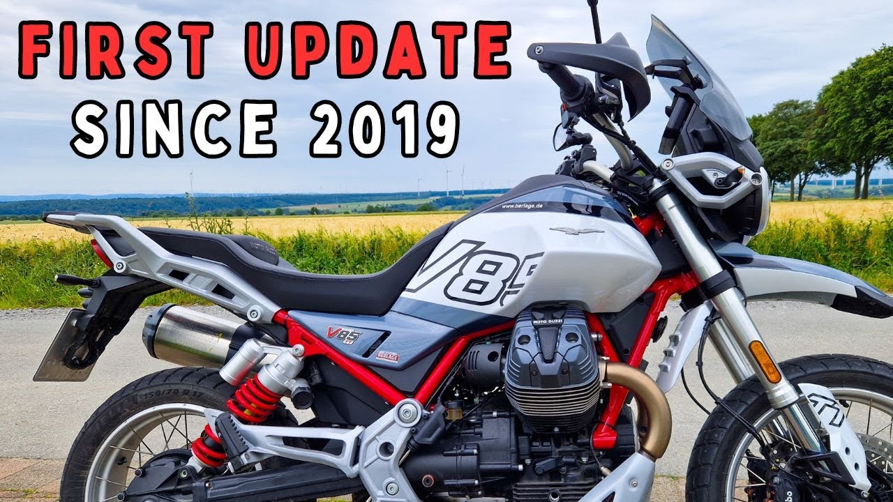 Moto Guzzi V85TT 2024 года — теперь с изменяемыми фазами газораспределения