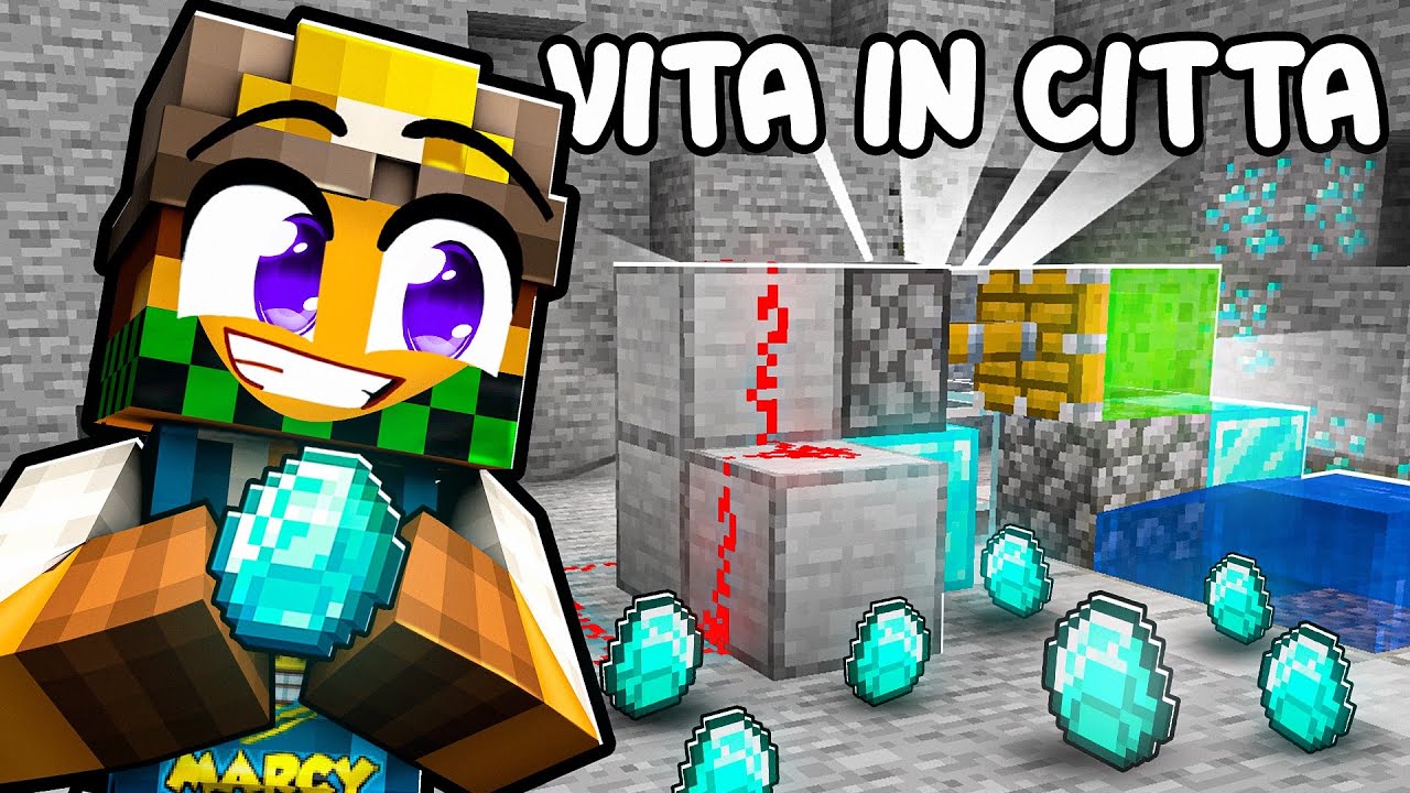 HO CREATO LA FARM DI DIAMANTI INFINITA - Vita in Città su Minecraft REMAKE #28