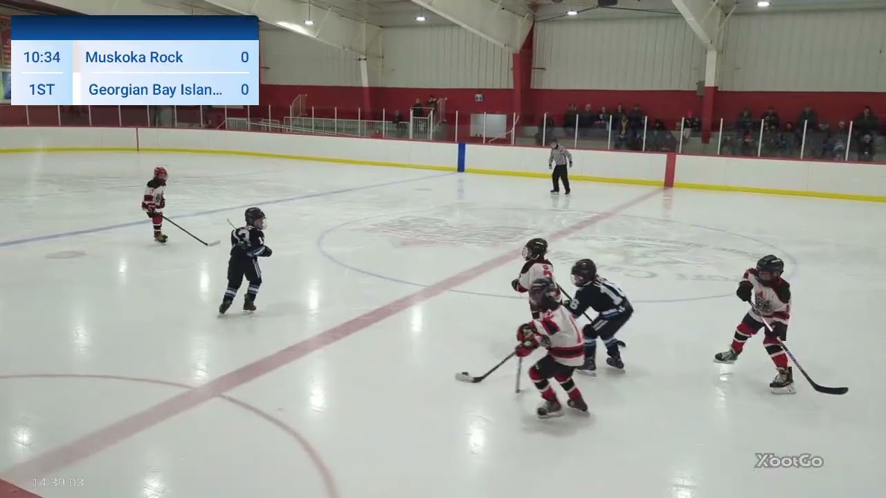 Georgian Bay Islanders U11B vs Muskoka Rock FIRST PERIOD ONLY (technical difficulties)