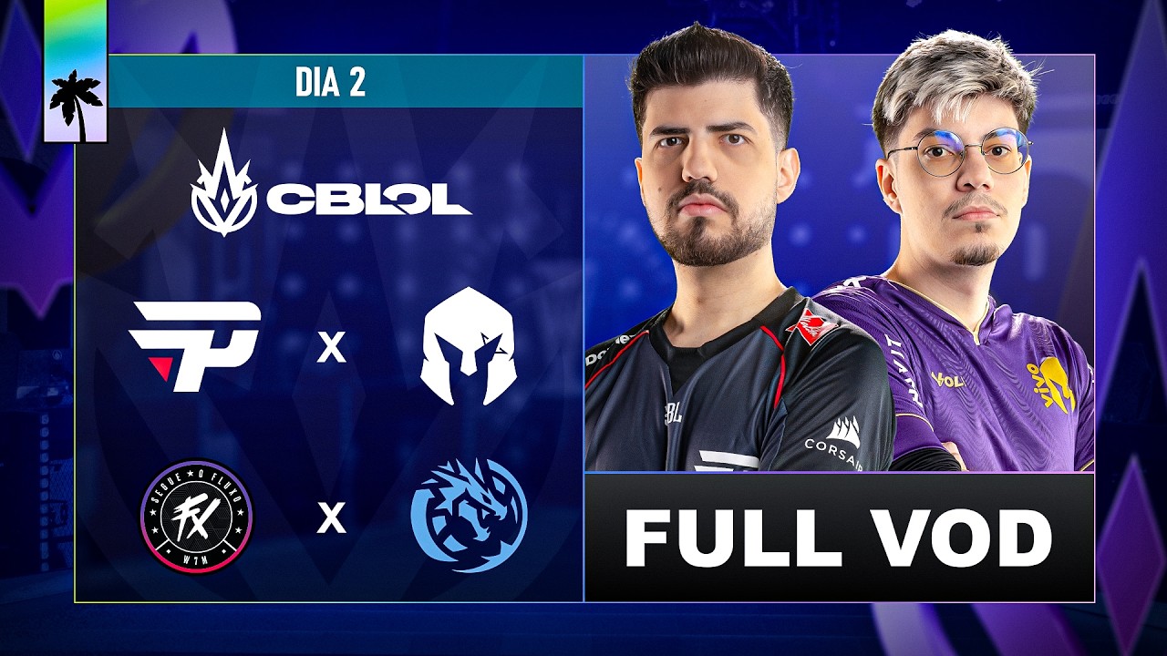 Live completa: CBLOL - Dia 2 | Cartinhas | CBLOW | ILHA DAS LENDAS