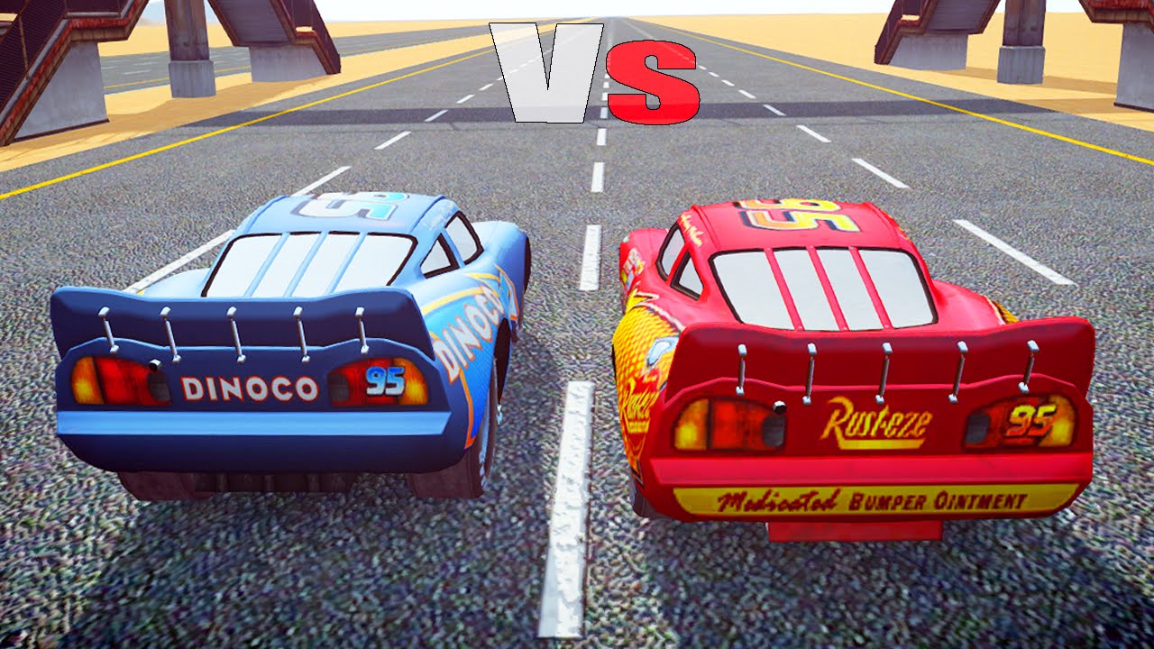 MCQUEEN Vs DINOCO / GTA IV Cars Mods