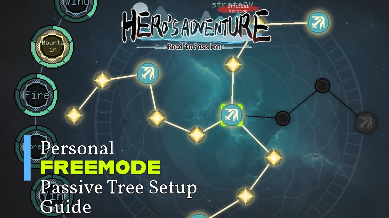 Personal FREEMODE Passive Tree | Hero's Adventure