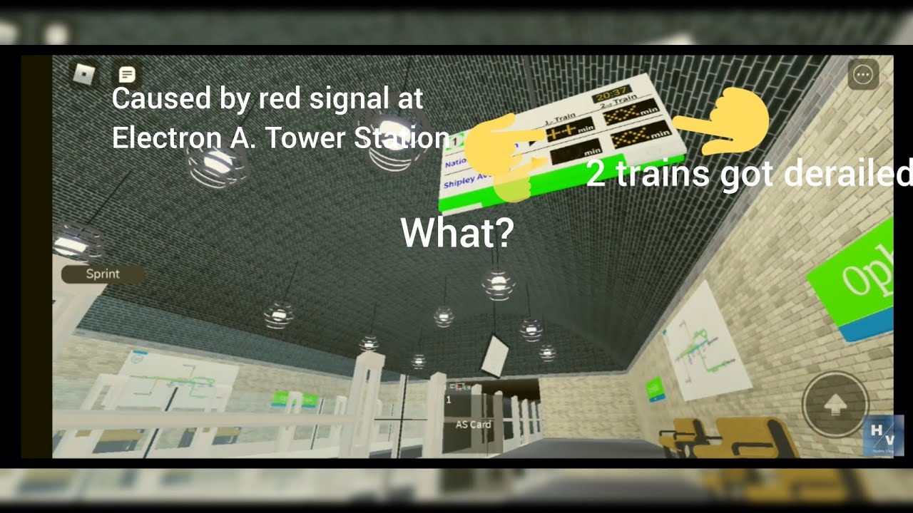 [Severe distruption] Signal failure & Train derails | Automatic Subway Line 1 | Roblox | 19/03/2022