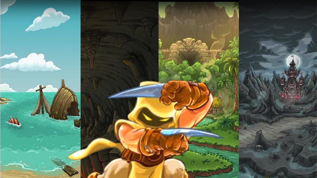 Assassins instakill compilation (Kingdom Rush Frontiers)