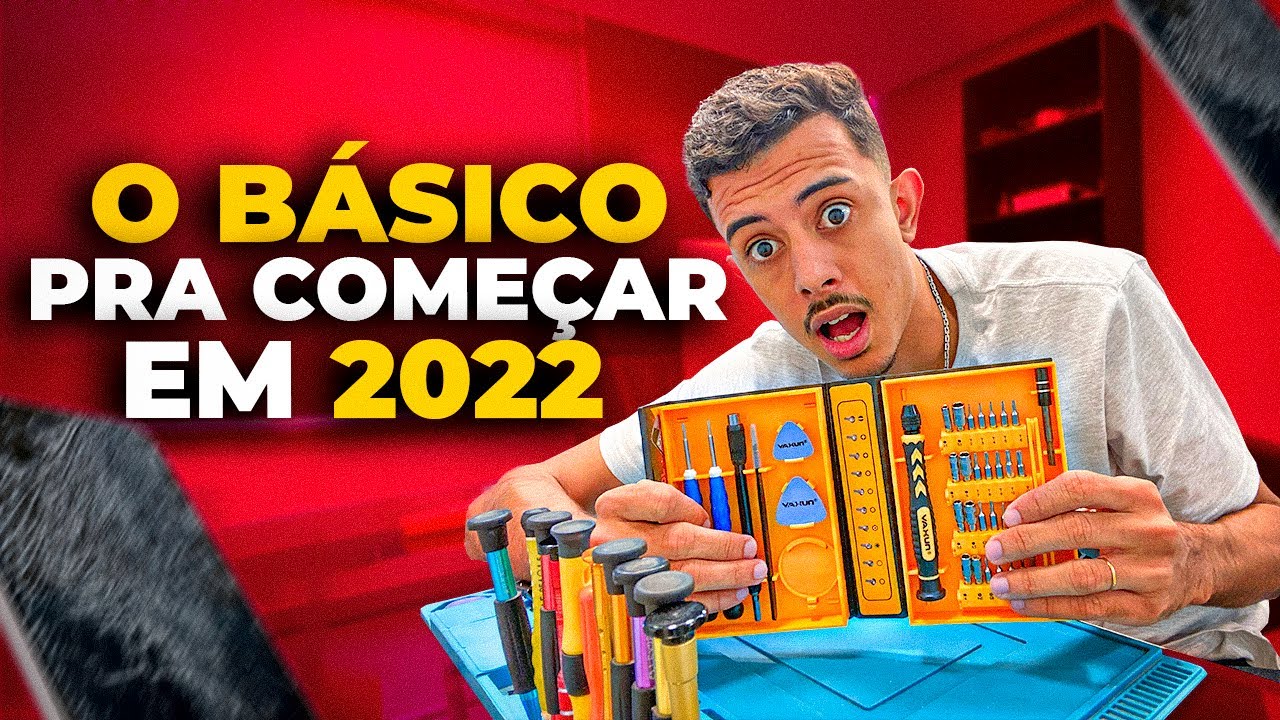 FERRAMENTAS BÁSICAS PRA COMEÇAR O MANUTENÇÃO DE CELULAR EM 2023 | OZIEL VIDAL