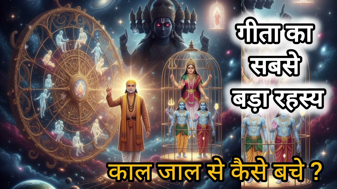 काल ब्रह्म का असली चेहरा! 👹 | हम इस दुनिया में कैसे फँसे? | ज्ञान गंगा Day 4 ✨
