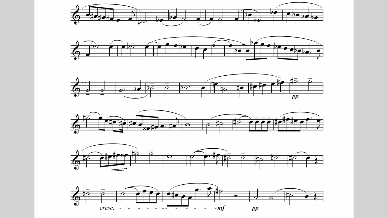 Richard Strauss -Capriccio - solo Horn -Horn Excerpts -Horn Loris Antiga